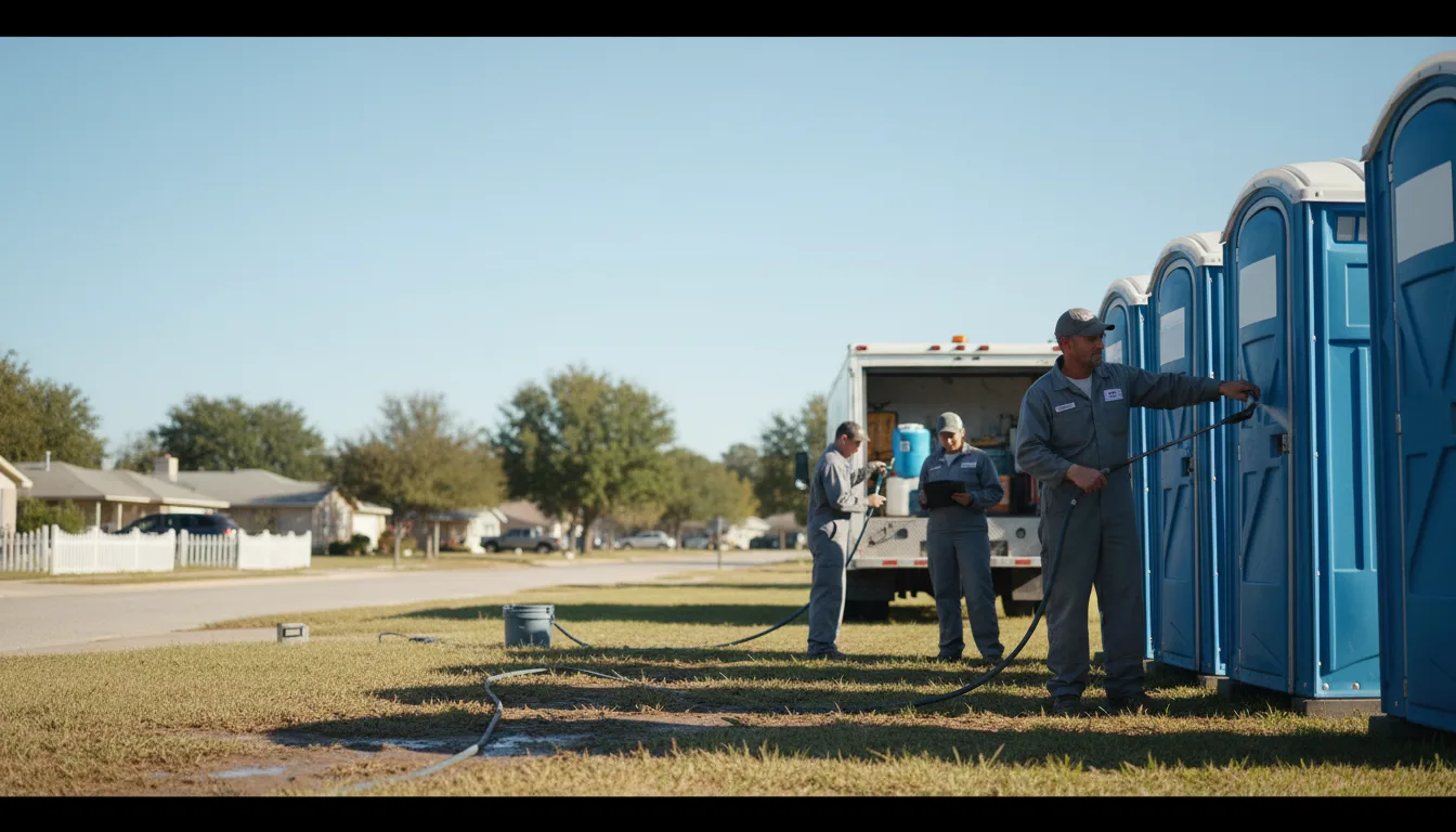 Long-Term Portable Toilet Rental in San Antonio, TX near me